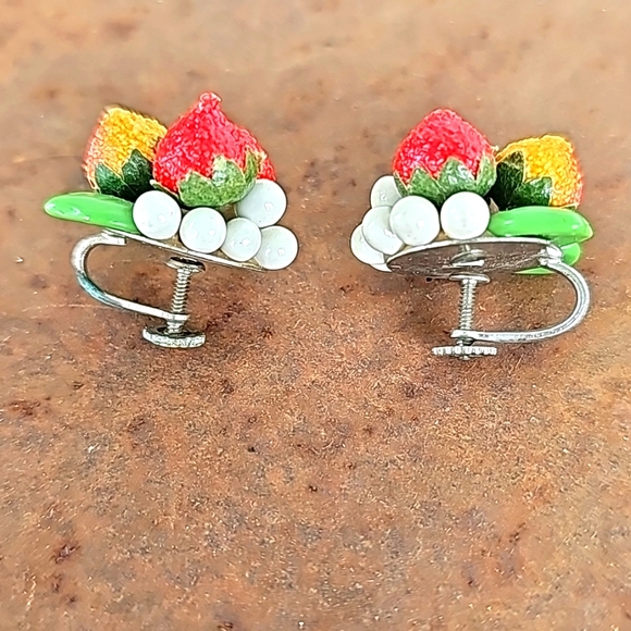 VINTAGE Germany Earrings - Picture 2 of 12